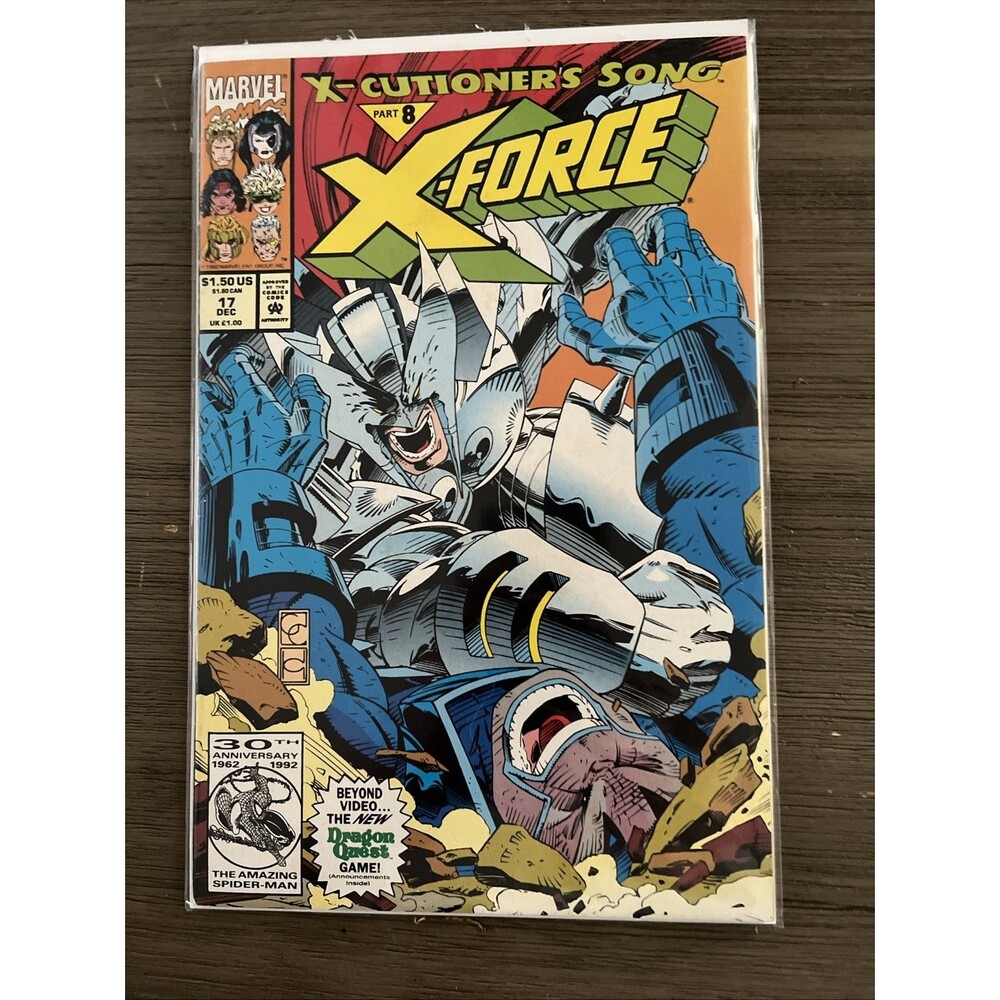 X-Force #17 Marvel Comic X-Cutioner's Song Part 8
